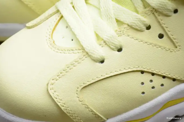 Kick Theory Yellow 6 Floral Dynamic Air Jordan 543390-800 Retro (GS) 0623